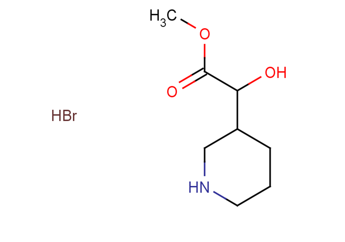 methyl 2-hydroxy-2-(piperidin-3-yl)acetate hydrobromide