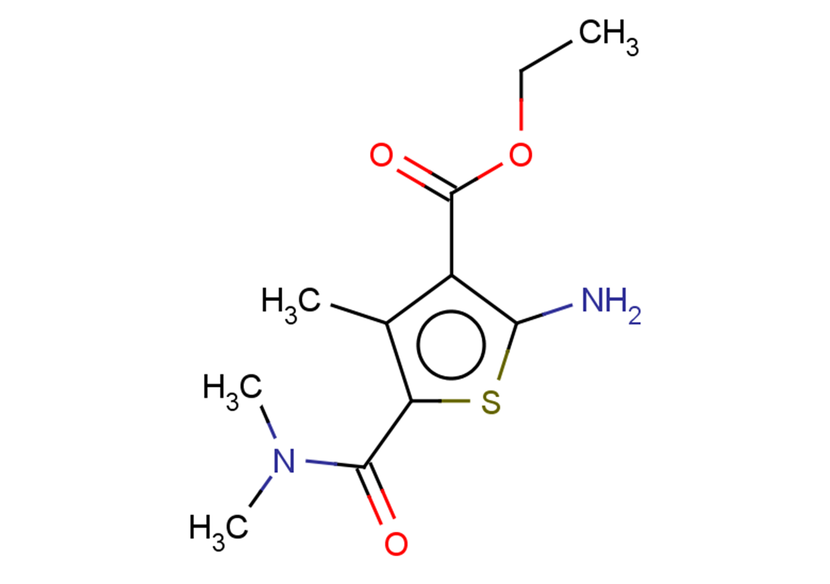 ethyl 2-amino-5-(dimethylcarbamoyl)-4-methylthiophene-3-carboxylate