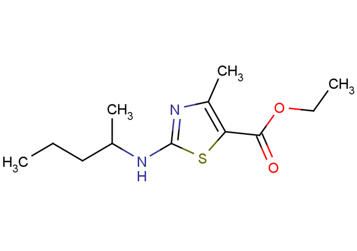 ethyl 4-methyl-2-(pentan-2-ylamino)-1,3-thiazole-5-carboxylate