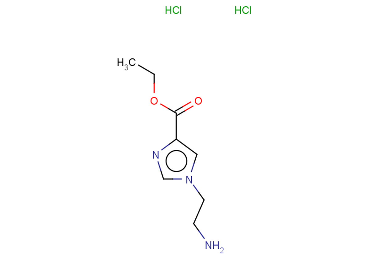 ethyl 1-(2-aminoethyl)-1H-imidazole-4-carboxylate dihydrochloride
