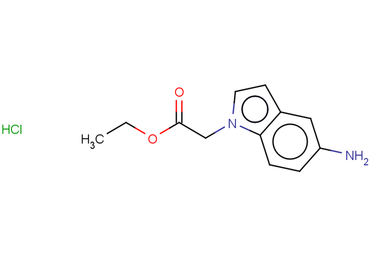 ethyl 2-(5-amino-1H-indol-1-yl)acetate hydrochloride