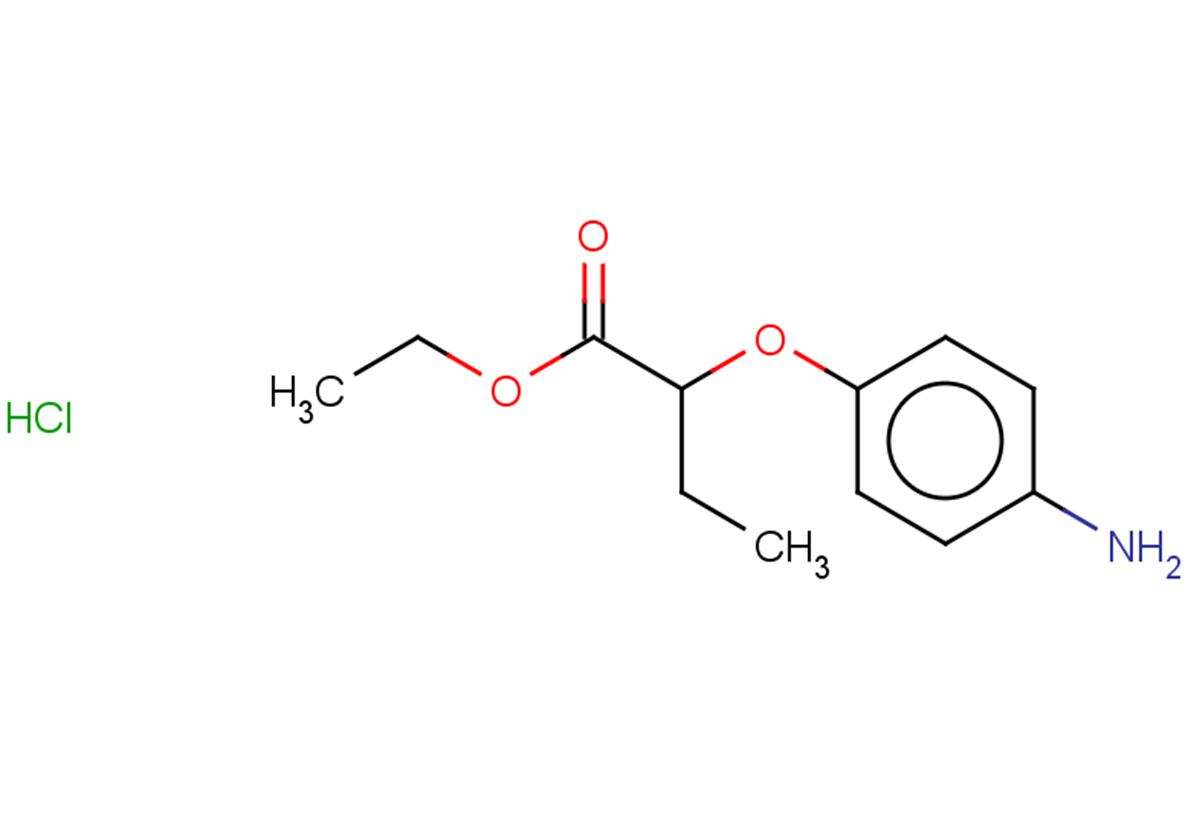 ethyl 2-(4-aminophenoxy)butanoate hydrochloride