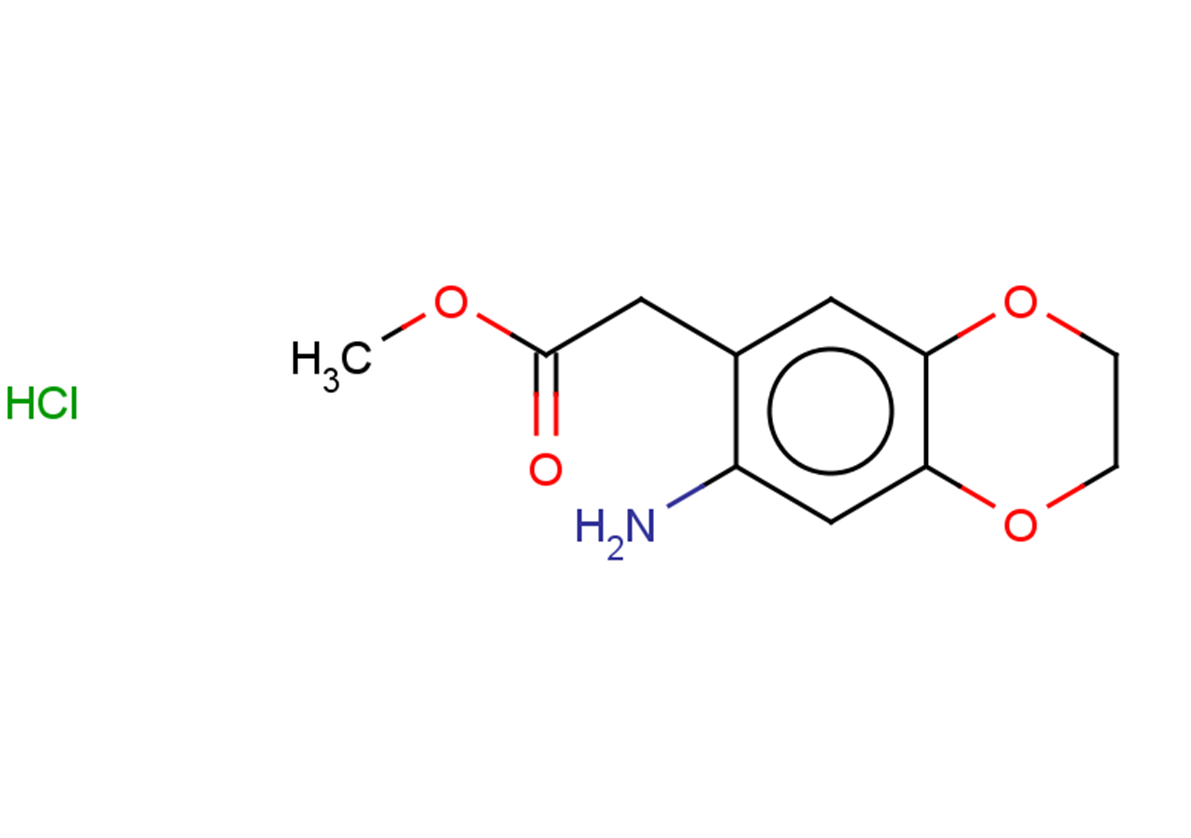 methyl 2-(7-amino-2,3-dihydro-1,4-benzodioxin-6-yl)acetate hydrochloride