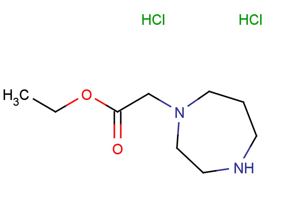 ethyl 2-(1,4-diazepan-1-yl)acetate dihydrochloride