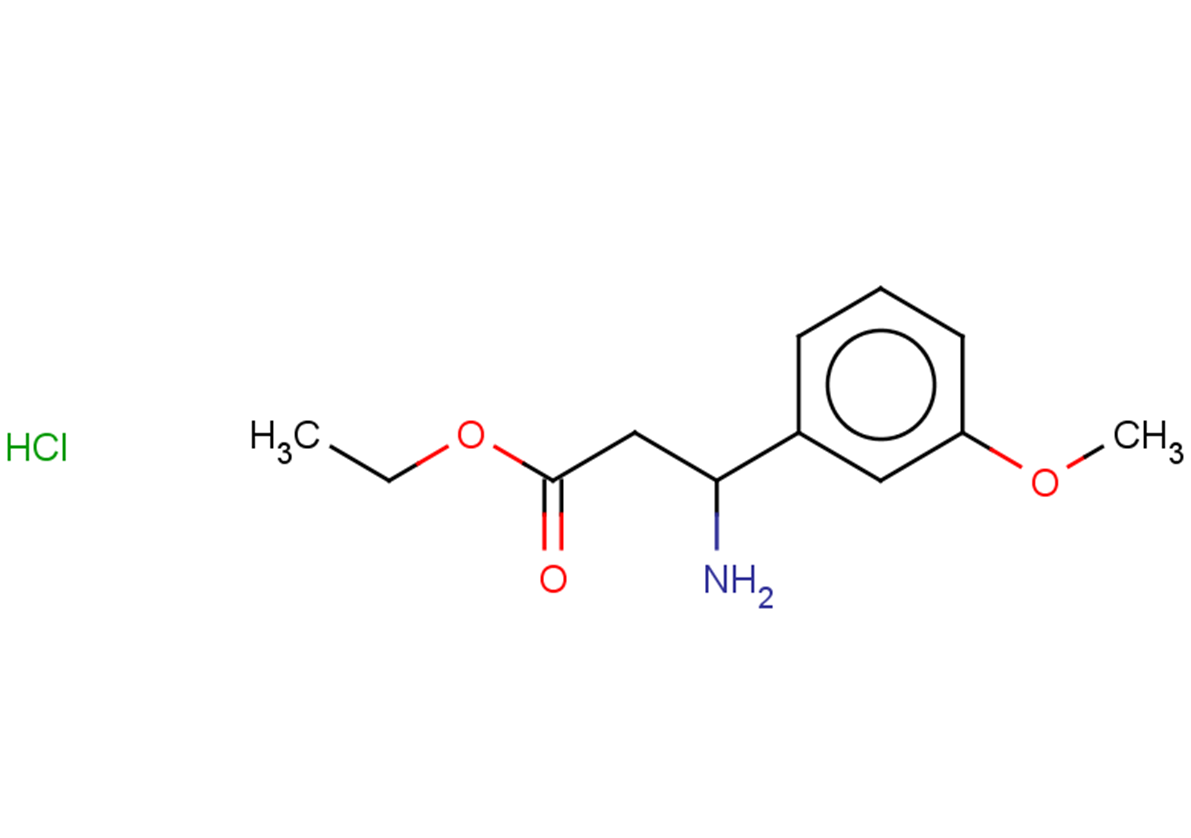 ethyl 3-amino-3-(3-methoxyphenyl)propanoate hydrochloride