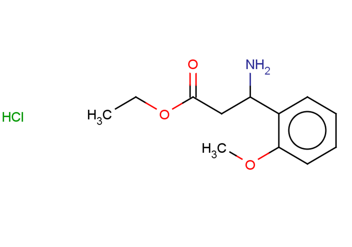 ethyl 3-amino-3-(2-methoxyphenyl)propanoate hydrochloride