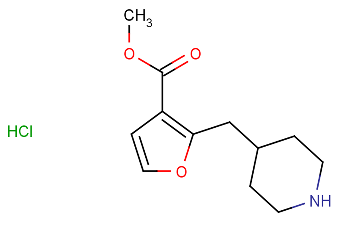 methyl 2-(piperidin-4-ylmethyl)furan-3-carboxylate hydrochloride