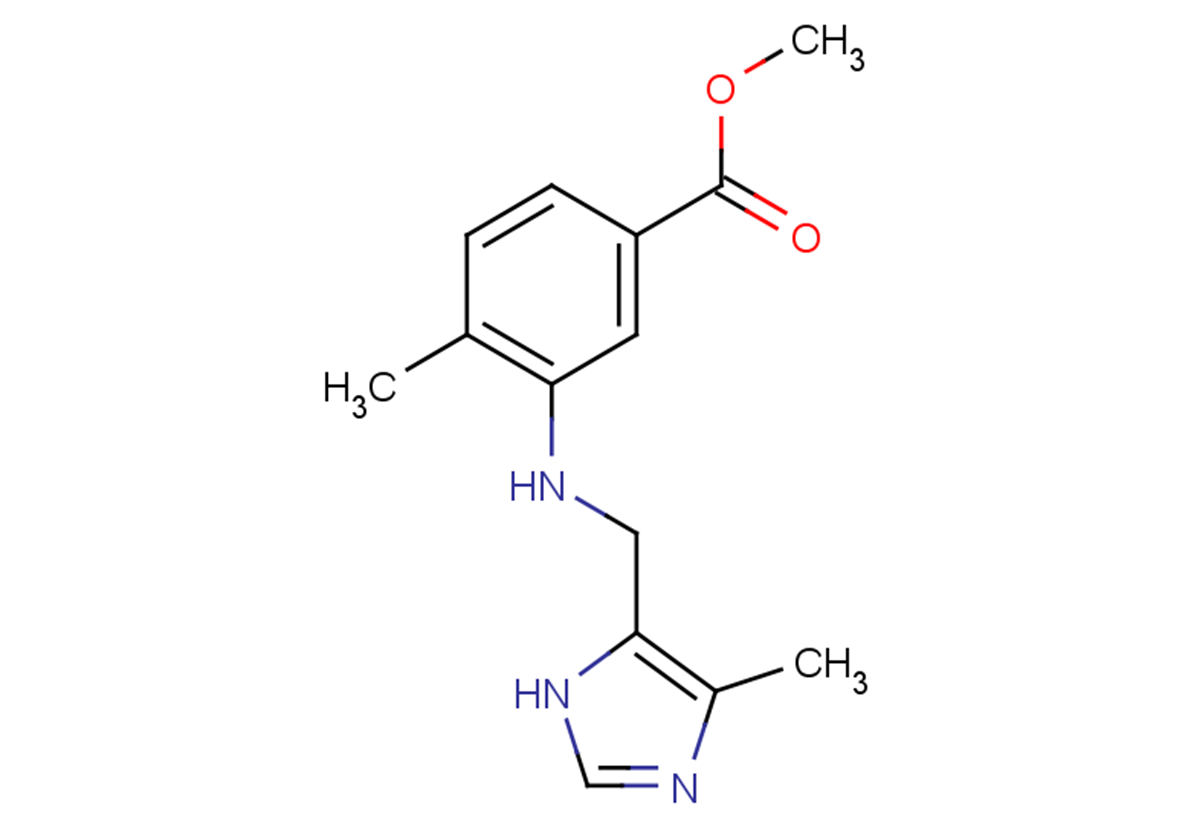 methyl 4-methyl-3-{[(4-methyl-1H-imidazol-5-yl)methyl]amino}benzoate