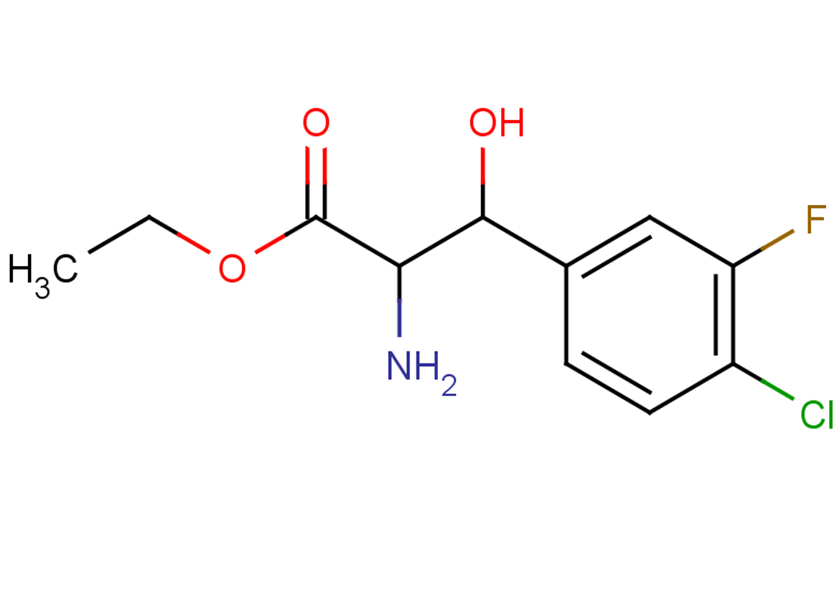 ethyl 2-amino-3-(4-chloro-3-fluorophenyl)-3-hydroxypropanoate