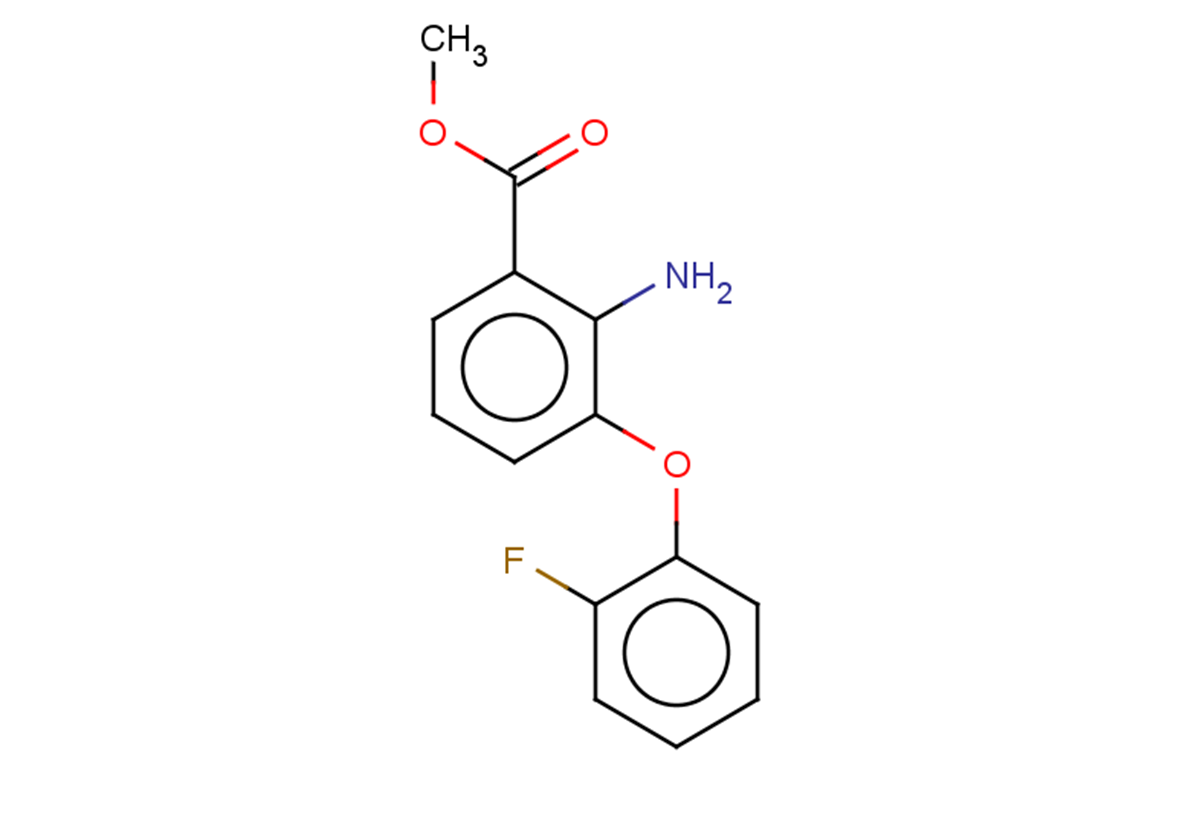 methyl 2-amino-3-(2-fluorophenoxy)benzoate