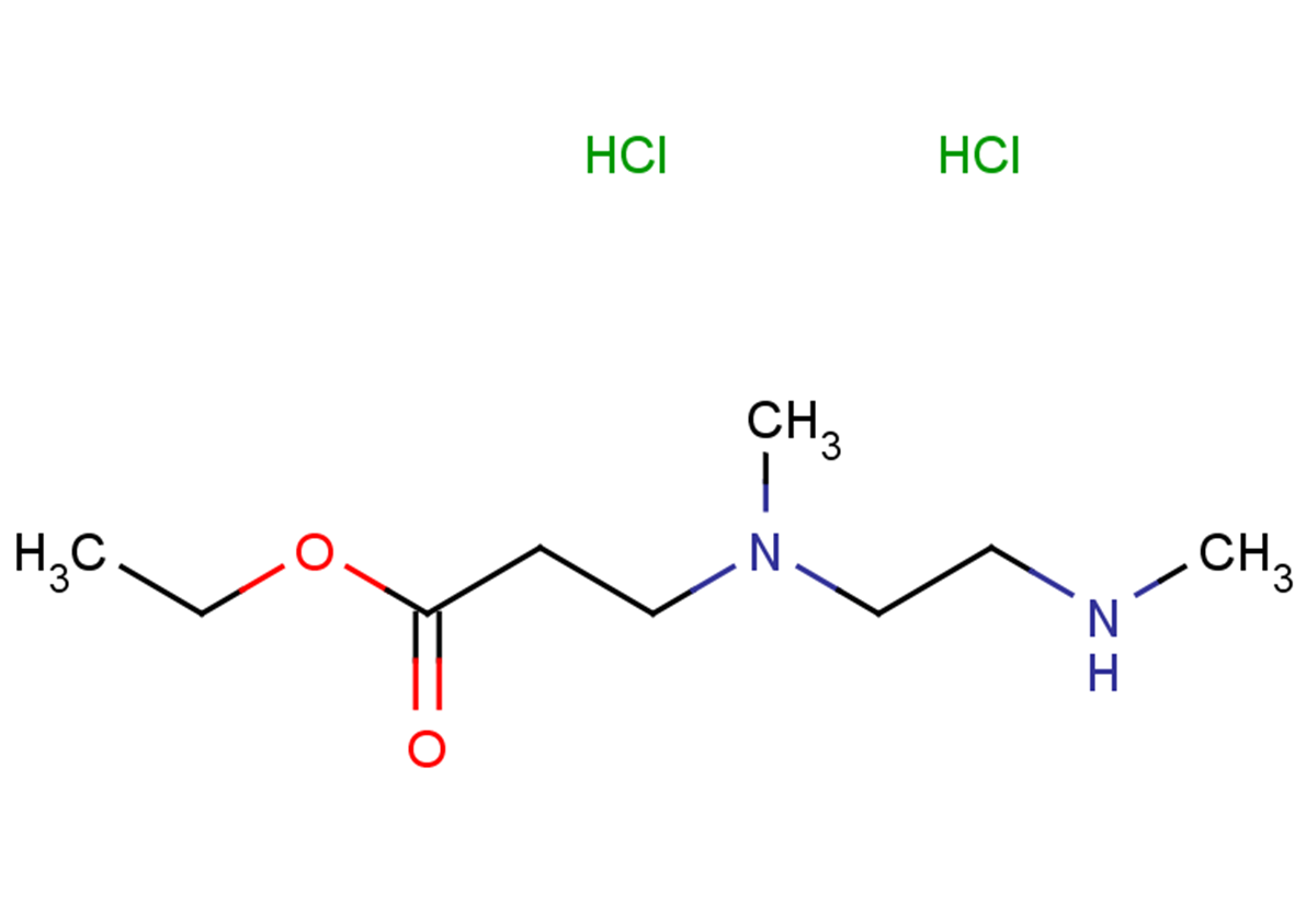 ethyl 3-{methyl[2-(methylamino)ethyl]amino}propanoate dihydrochloride