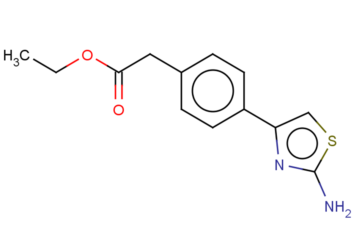 ethyl 2-[4-(2-amino-1,3-thiazol-4-yl)phenyl]acetate