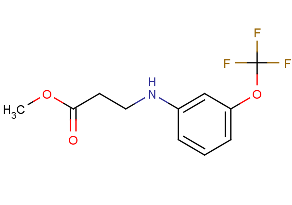 methyl 3-{[3-(trifluoromethoxy)phenyl]amino}propanoate