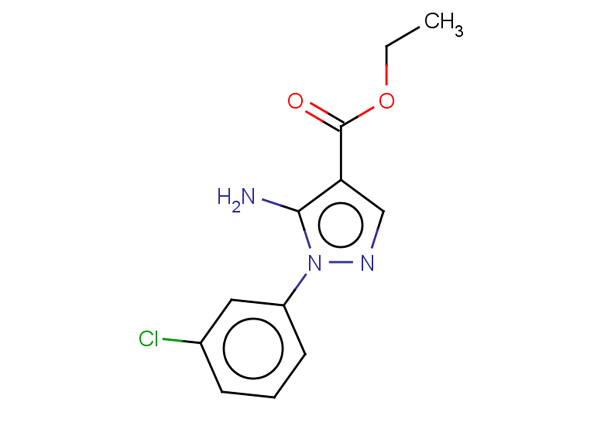 ethyl 5-amino-1-(3-chlorophenyl)-1H-pyrazole-4-carboxylate
