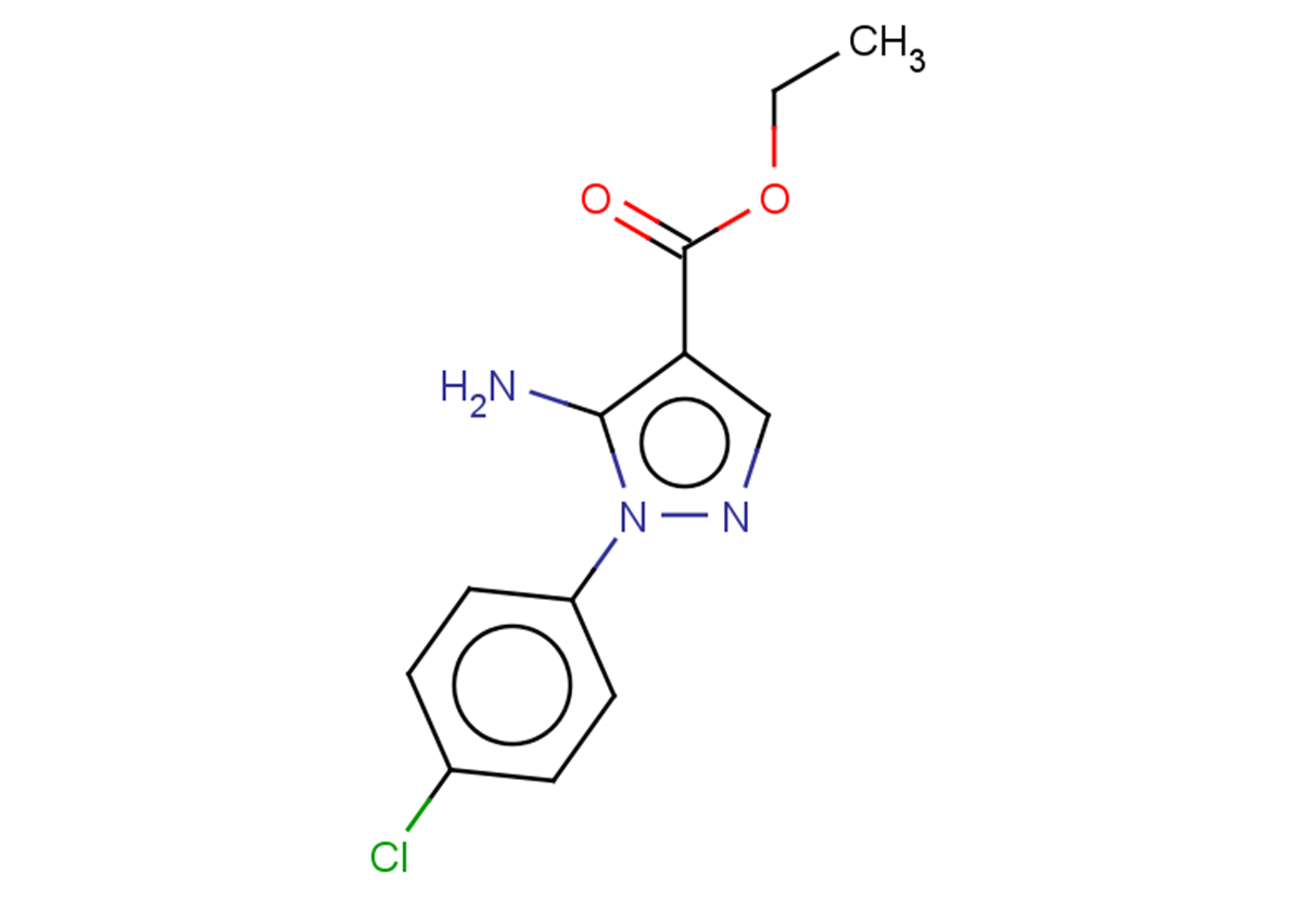 ethyl 5-amino-1-(4-chlorophenyl)-1H-pyrazole-4-carboxylate