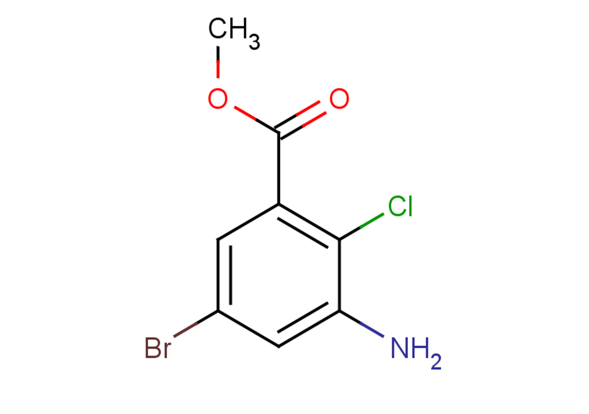 methyl 3-amino-5-bromo-2-chlorobenzoate
