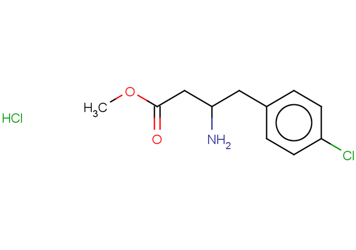 methyl 3-amino-4-(4-chlorophenyl)butanoate hydrochloride