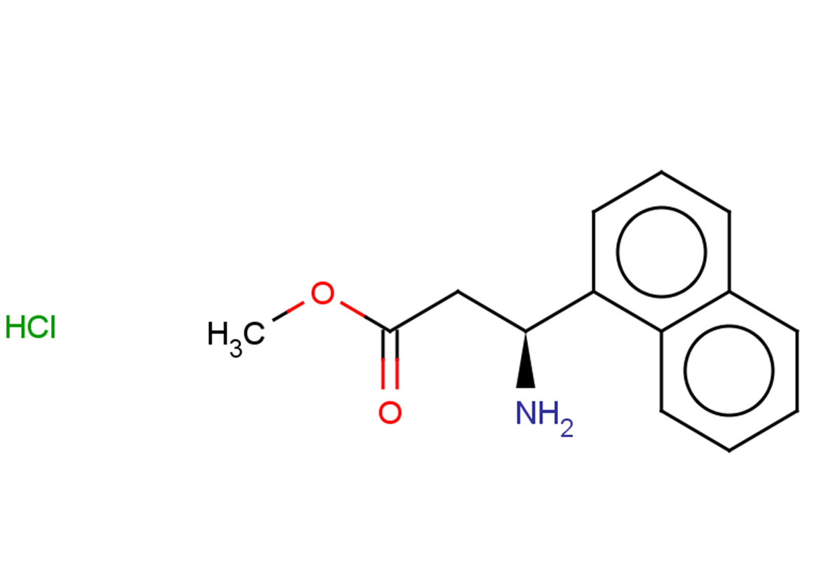 methyl (3S)-3-amino-3-(naphthalen-1-yl)propanoate hydrochloride