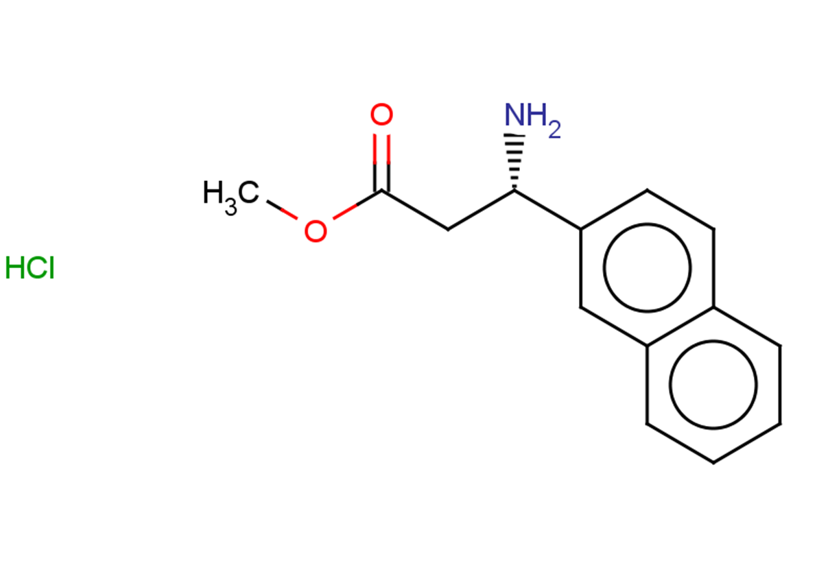 methyl (3S)-3-amino-3-(naphthalen-2-yl)propanoate hydrochloride