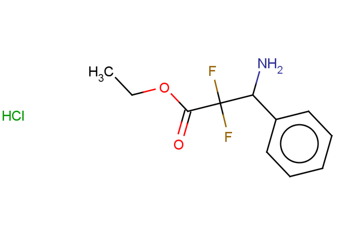 ethyl 3-amino-2,2-difluoro-3-phenylpropanoate hydrochloride