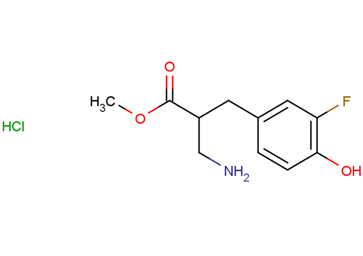 methyl 3-amino-2-[(3-fluoro-4-hydroxyphenyl)methyl]propanoate hydrochloride