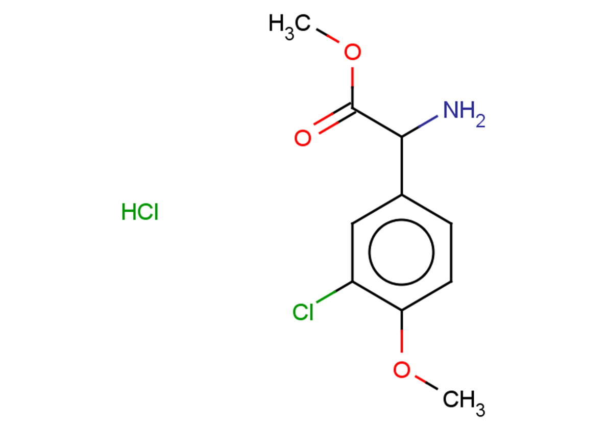 methyl 2-amino-2-(3-chloro-4-methoxyphenyl)acetate hydrochloride