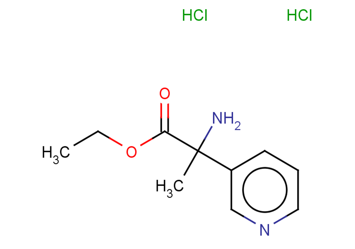 ethyl 2-amino-2-(pyridin-3-yl)propanoate dihydrochloride