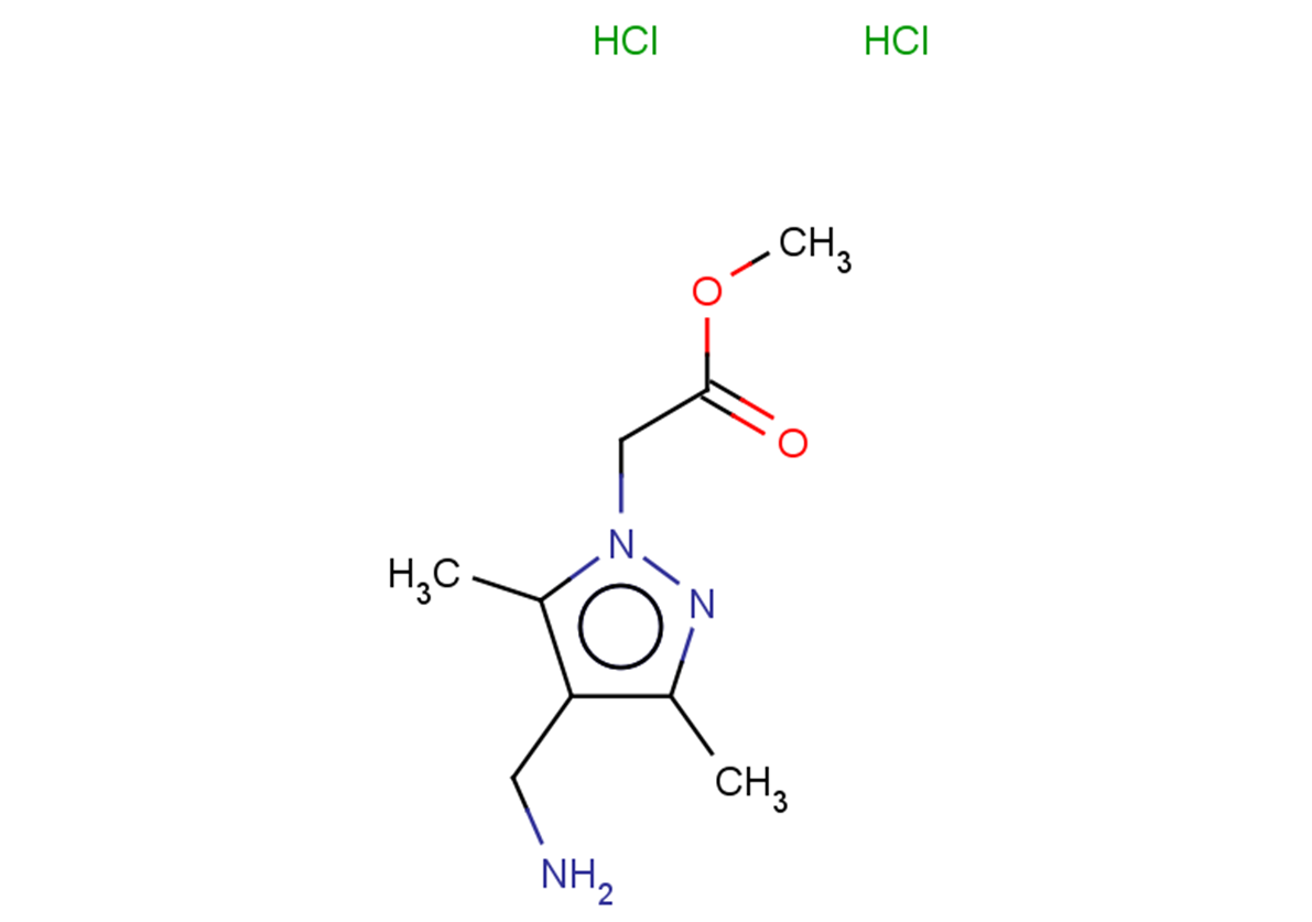 methyl 2-[4-(aminomethyl)-3,5-dimethyl-1H-pyrazol-1-yl]acetate dihydrochloride
