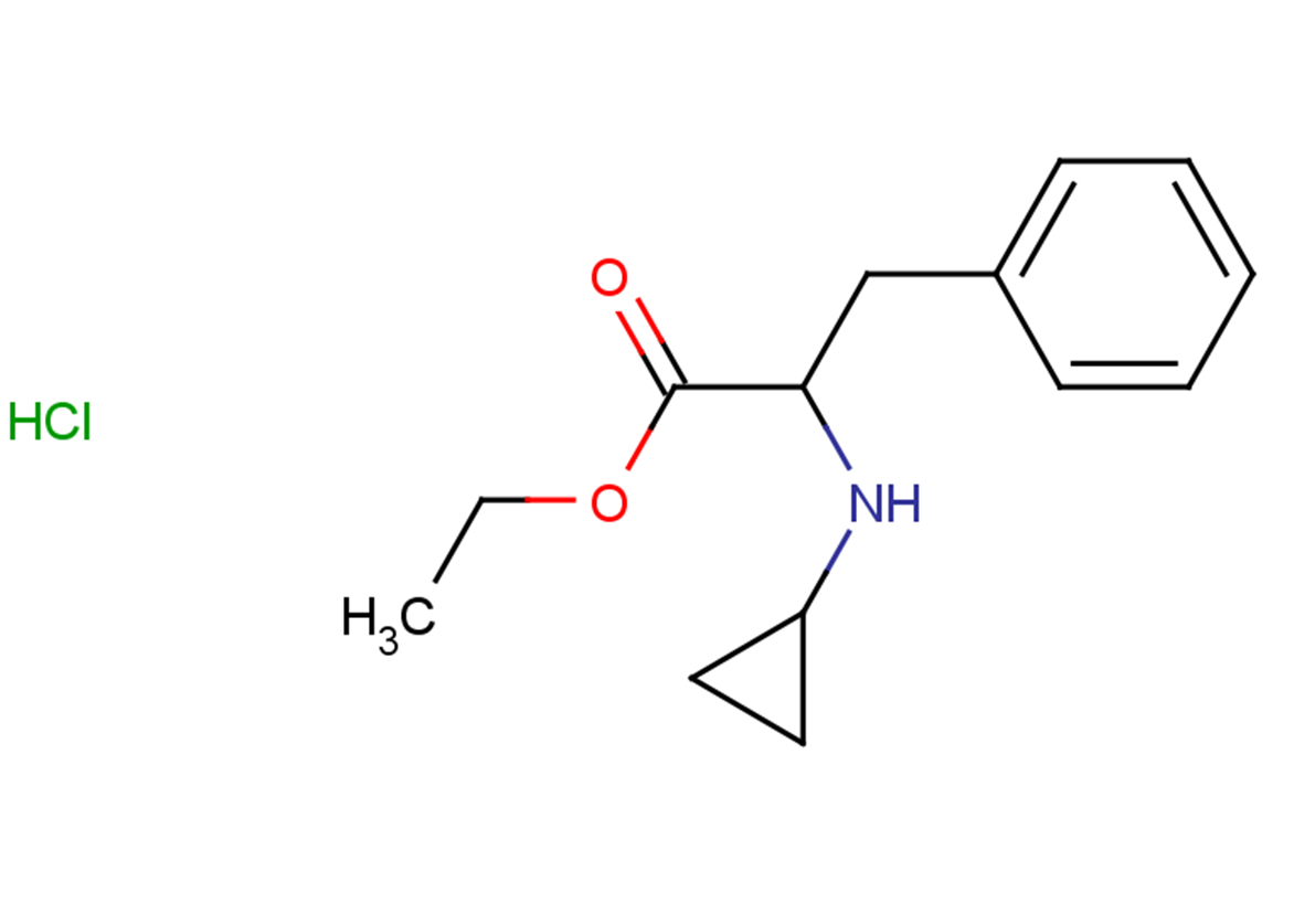 ethyl 2-(cyclopropylamino)-3-phenylpropanoate hydrochloride