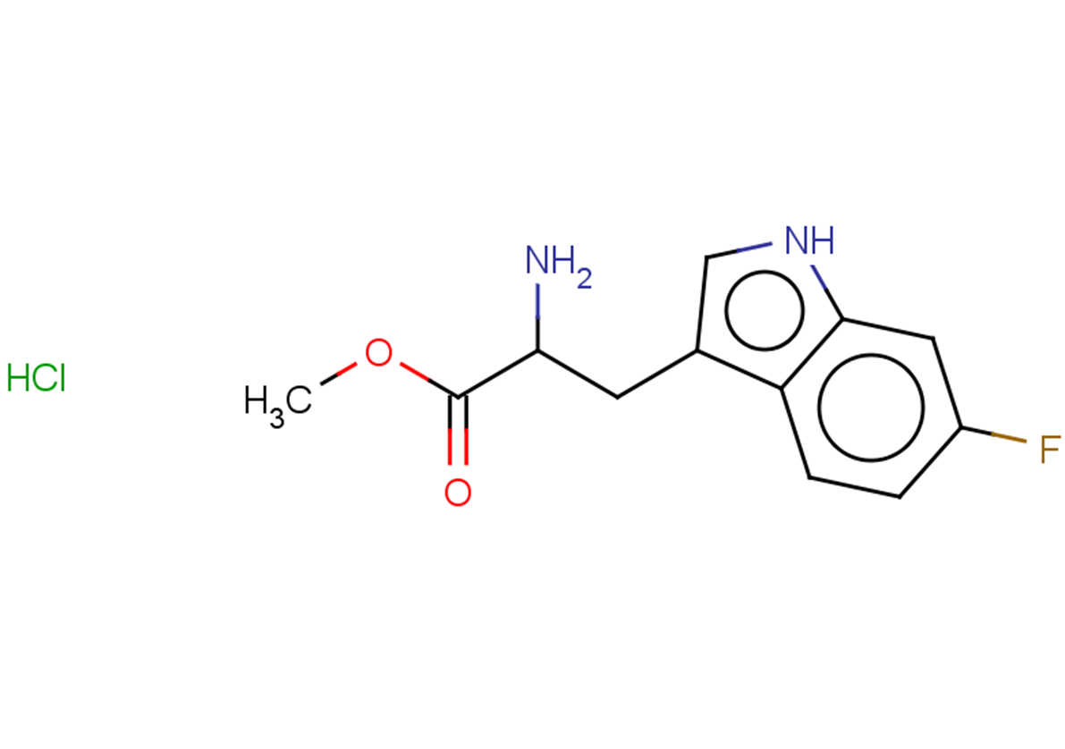 methyl 2-amino-3-(6-fluoro-1H-indol-3-yl)propanoate hydrochloride