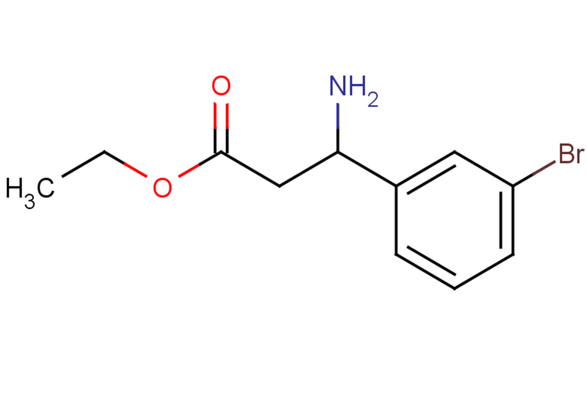 ethyl 3-amino-3-(3-bromophenyl)propanoate
