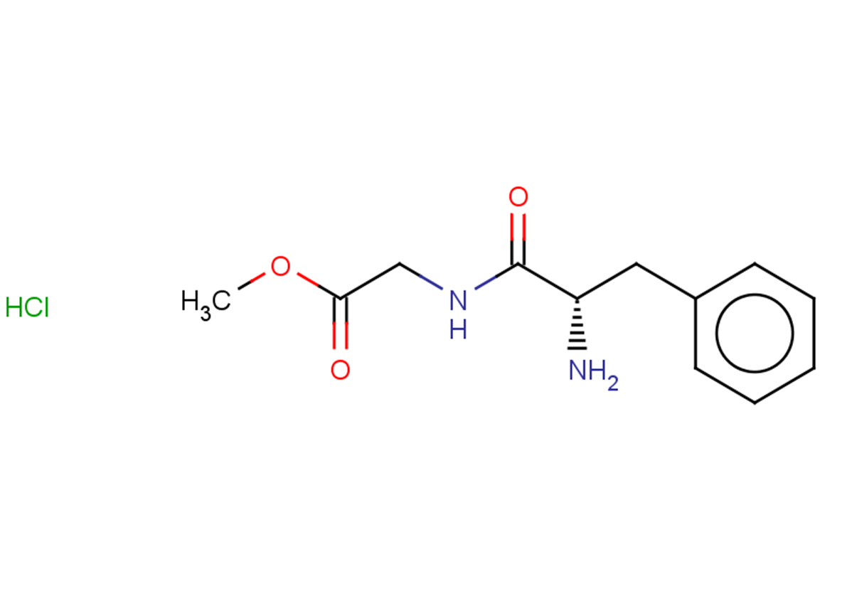 methyl 2-[(2S)-2-amino-3-phenylpropanamido]acetate hydrochloride
