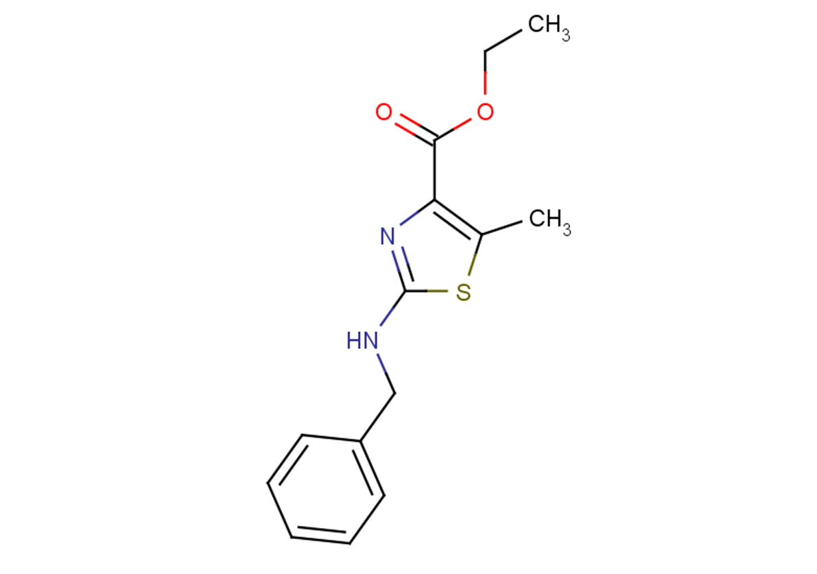 ethyl 2-(benzylamino)-5-methyl-1,3-thiazole-4-carboxylate