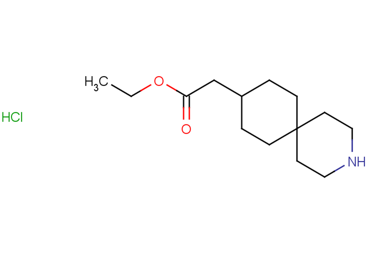 ethyl 2-{3-azaspiro[5.5]undecan-9-yl}acetate hydrochloride