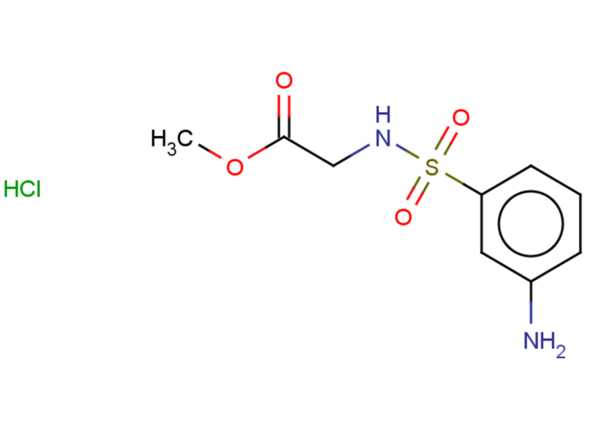methyl 2-[(3-aminobenzene)sulfonamido]acetate hydrochloride