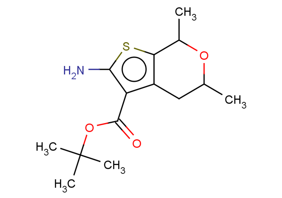 tert-butyl 2-amino-5,7-dimethyl-4H,5H,7H-thieno[2,3-c]pyran-3-carboxylate