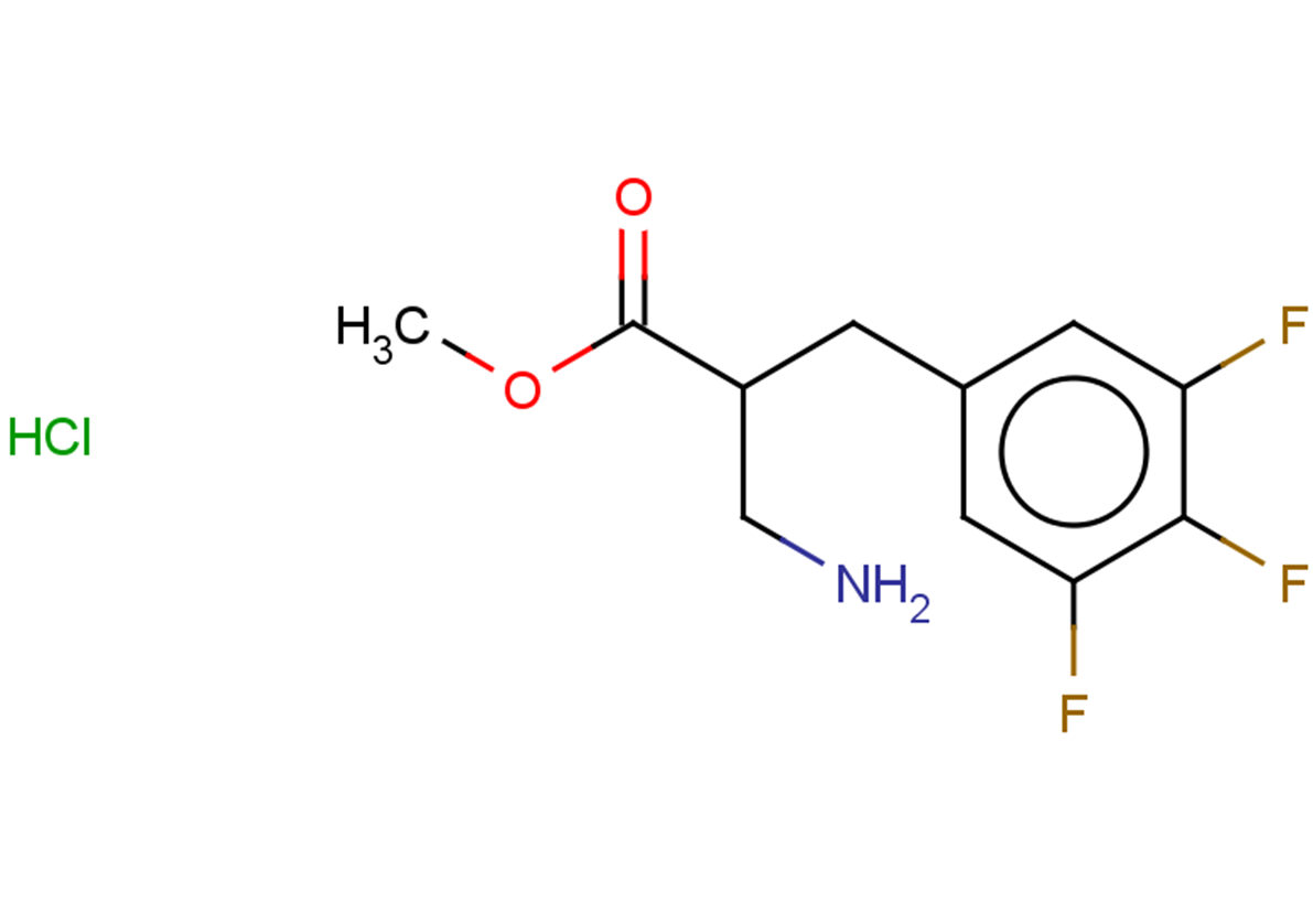methyl 3-amino-2-[(3,4,5-trifluorophenyl)methyl]propanoate hydrochloride