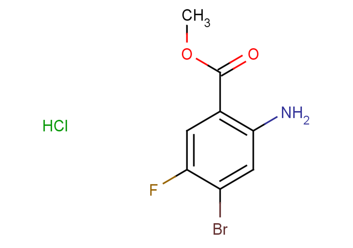 methyl 2-amino-4-bromo-5-fluorobenzoate hydrochloride