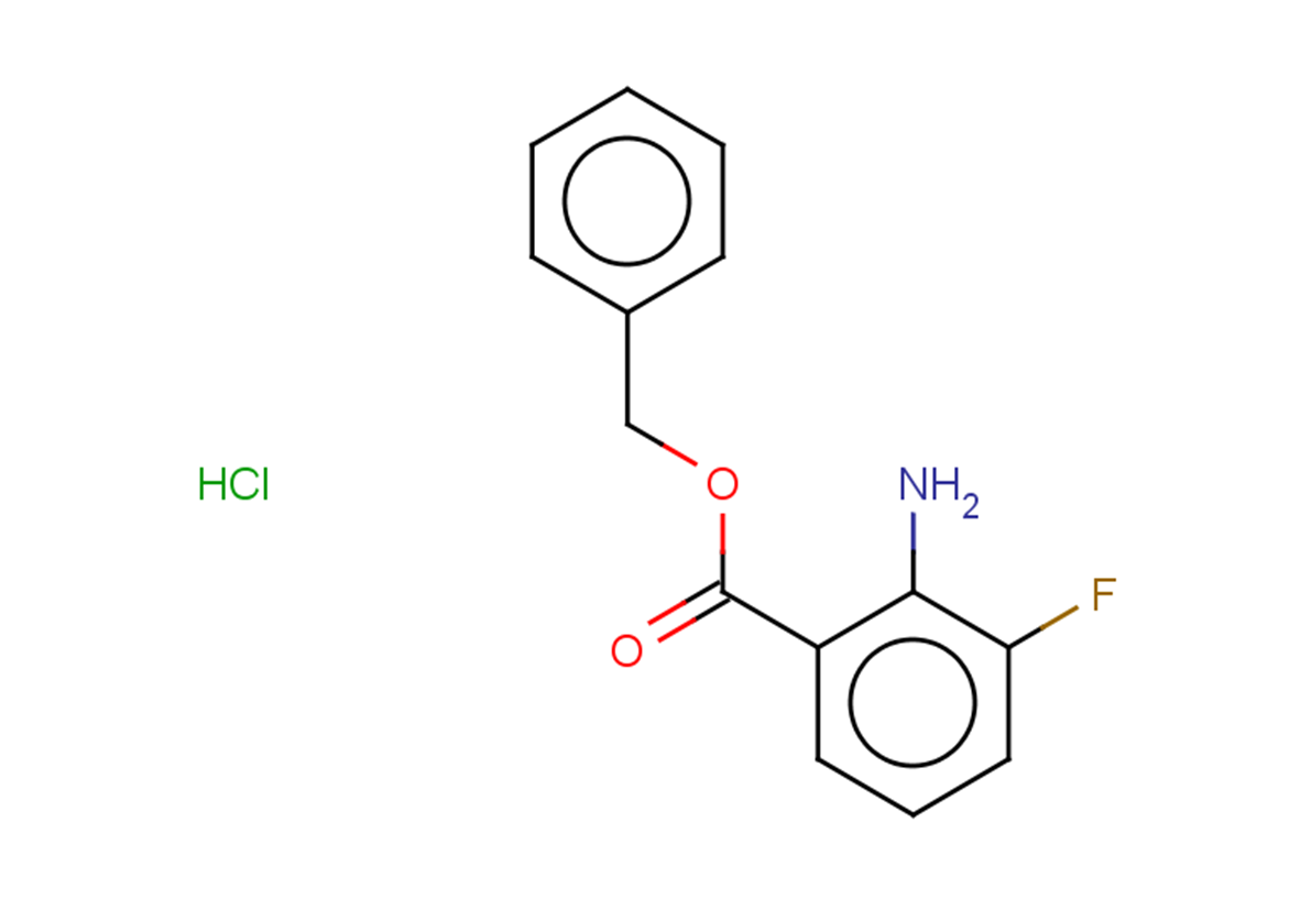 benzyl 2-amino-3-fluorobenzoate hydrochloride