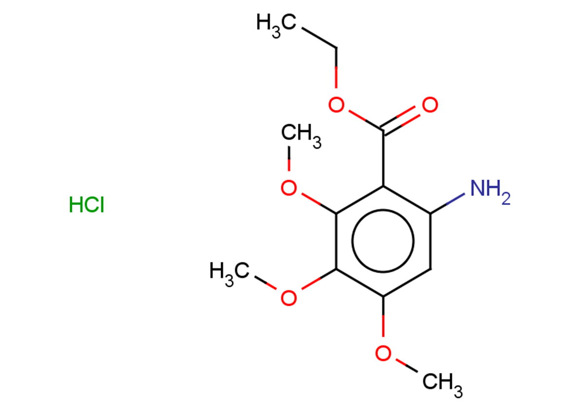 ethyl 6-amino-2,3,4-trimethoxybenzoate hydrochloride