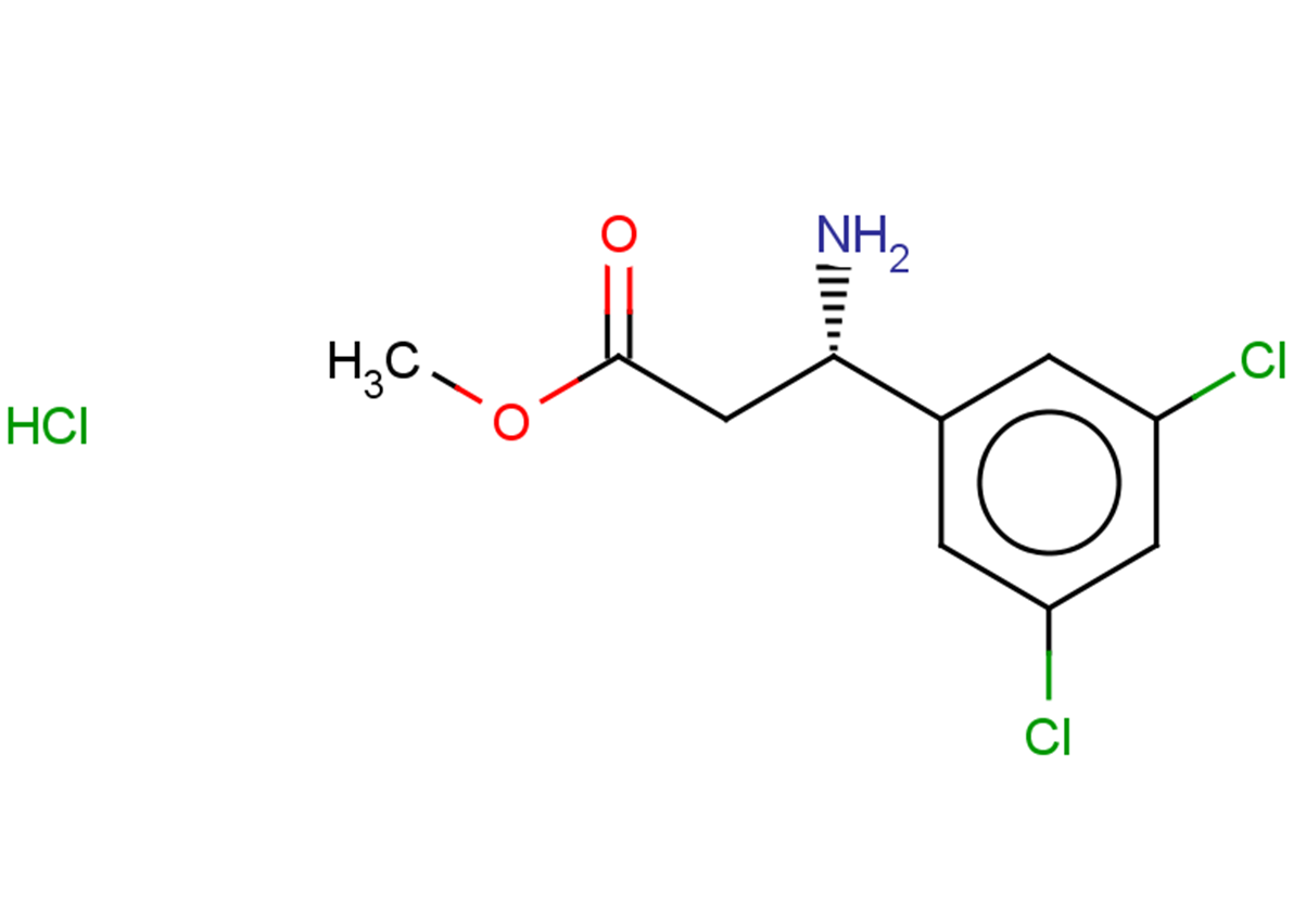 methyl (3S)-3-amino-3-(3,5-dichlorophenyl)propanoate hydrochloride
