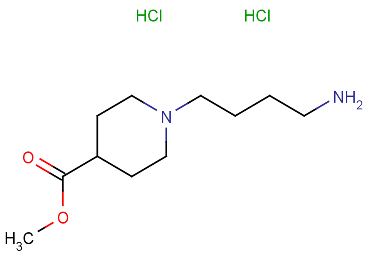 methyl 1-(4-aminobutyl)piperidine-4-carboxylate dihydrochloride
