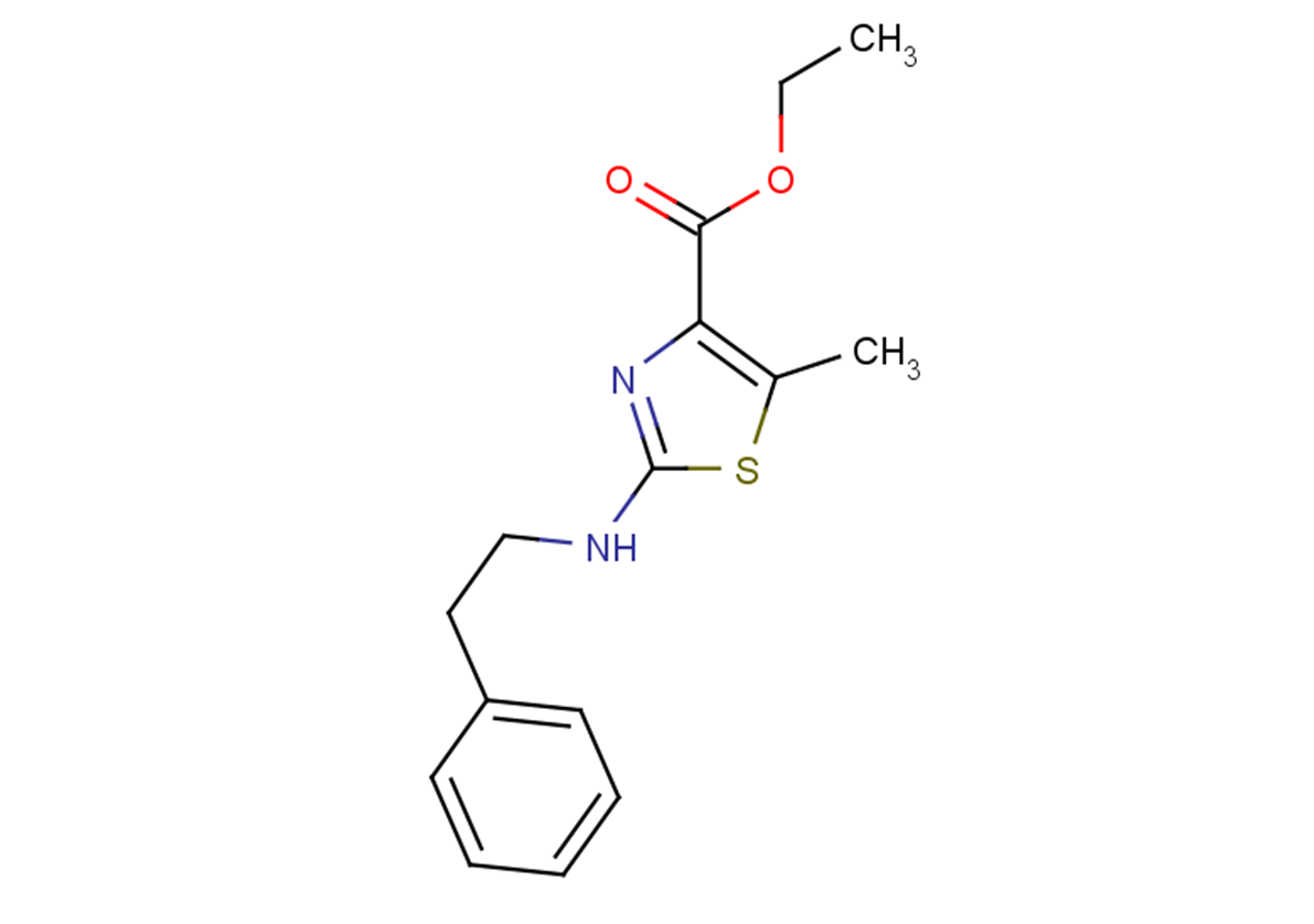 ethyl 5-methyl-2-[(2-phenylethyl)amino]-1,3-thiazole-4-carboxylate