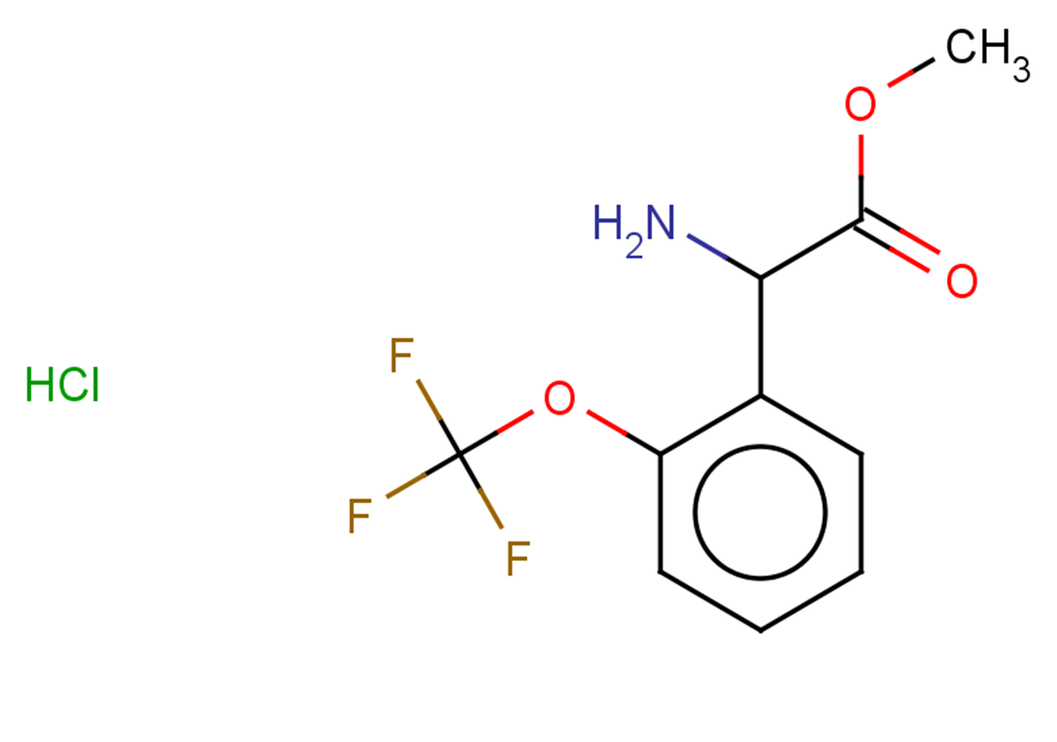 methyl 2-amino-2-[2-(trifluoromethoxy)phenyl]acetate hydrochloride