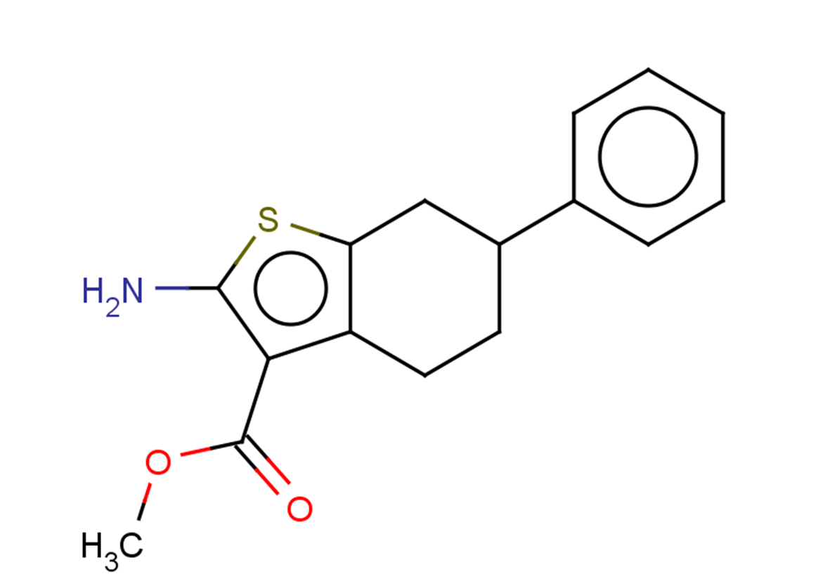 methyl 2-amino-6-phenyl-4,5,6,7-tetrahydro-1-benzothiophene-3-carboxylate