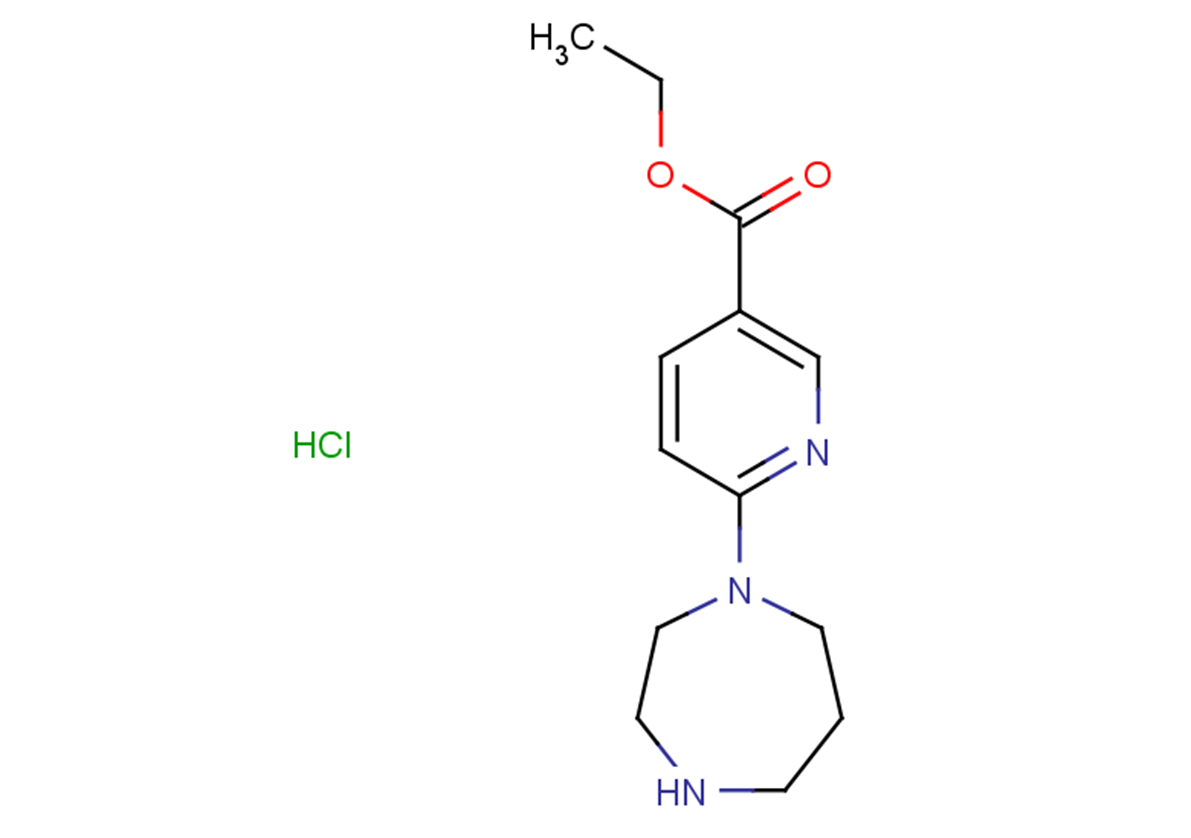 ethyl 6-(1,4-diazepan-1-yl)pyridine-3-carboxylate hydrochloride