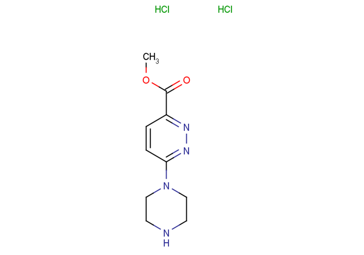 methyl 6-(piperazin-1-yl)pyridazine-3-carboxylate dihydrochloride