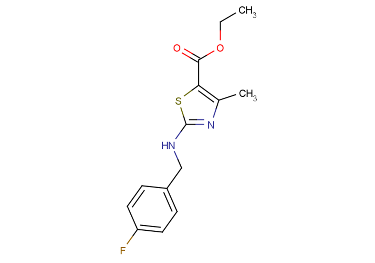 ethyl 2-{[(4-fluorophenyl)methyl]amino}-4-methyl-1,3-thiazole-5-carboxylate