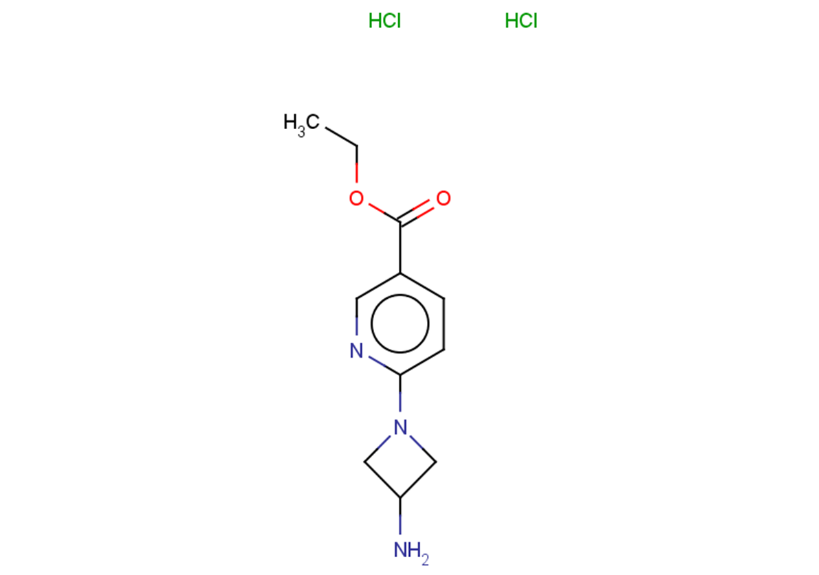 ethyl 6-(3-aminoazetidin-1-yl)pyridine-3-carboxylate dihydrochloride