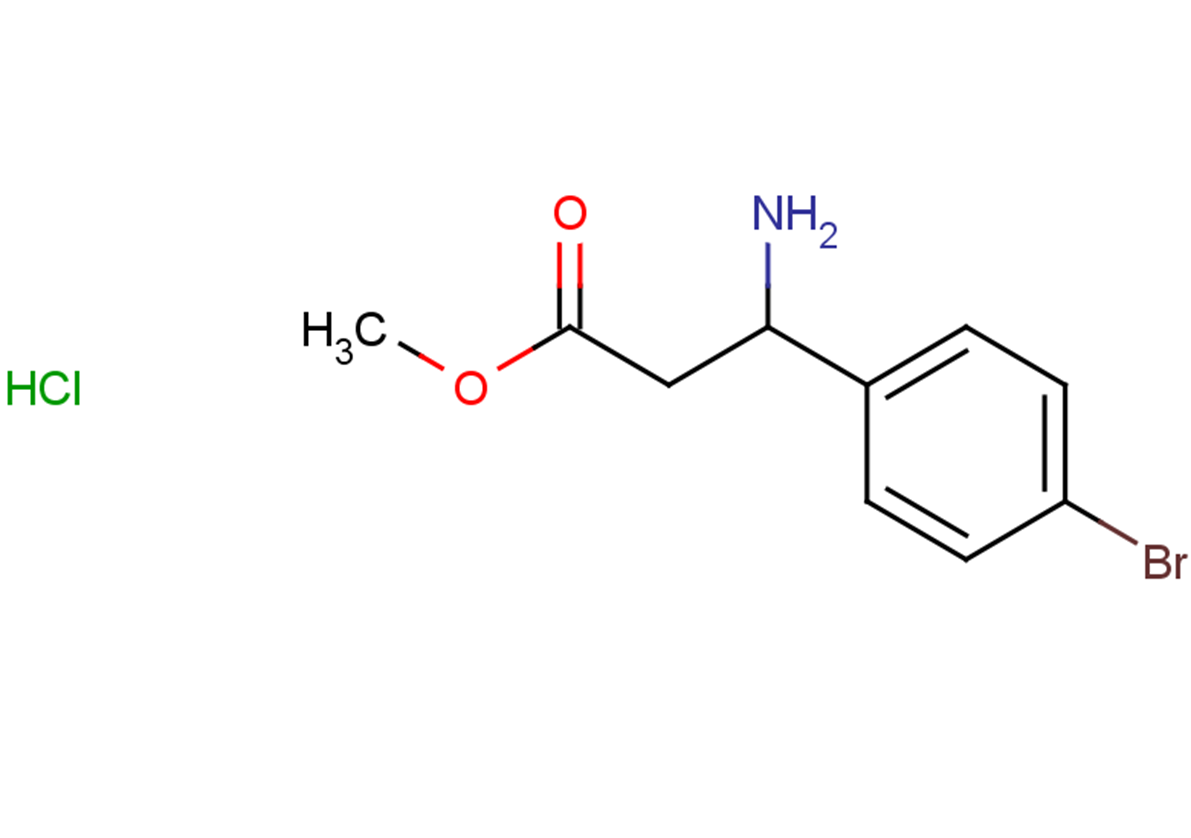 methyl 3-amino-3-(4-bromophenyl)propanoate hydrochloride